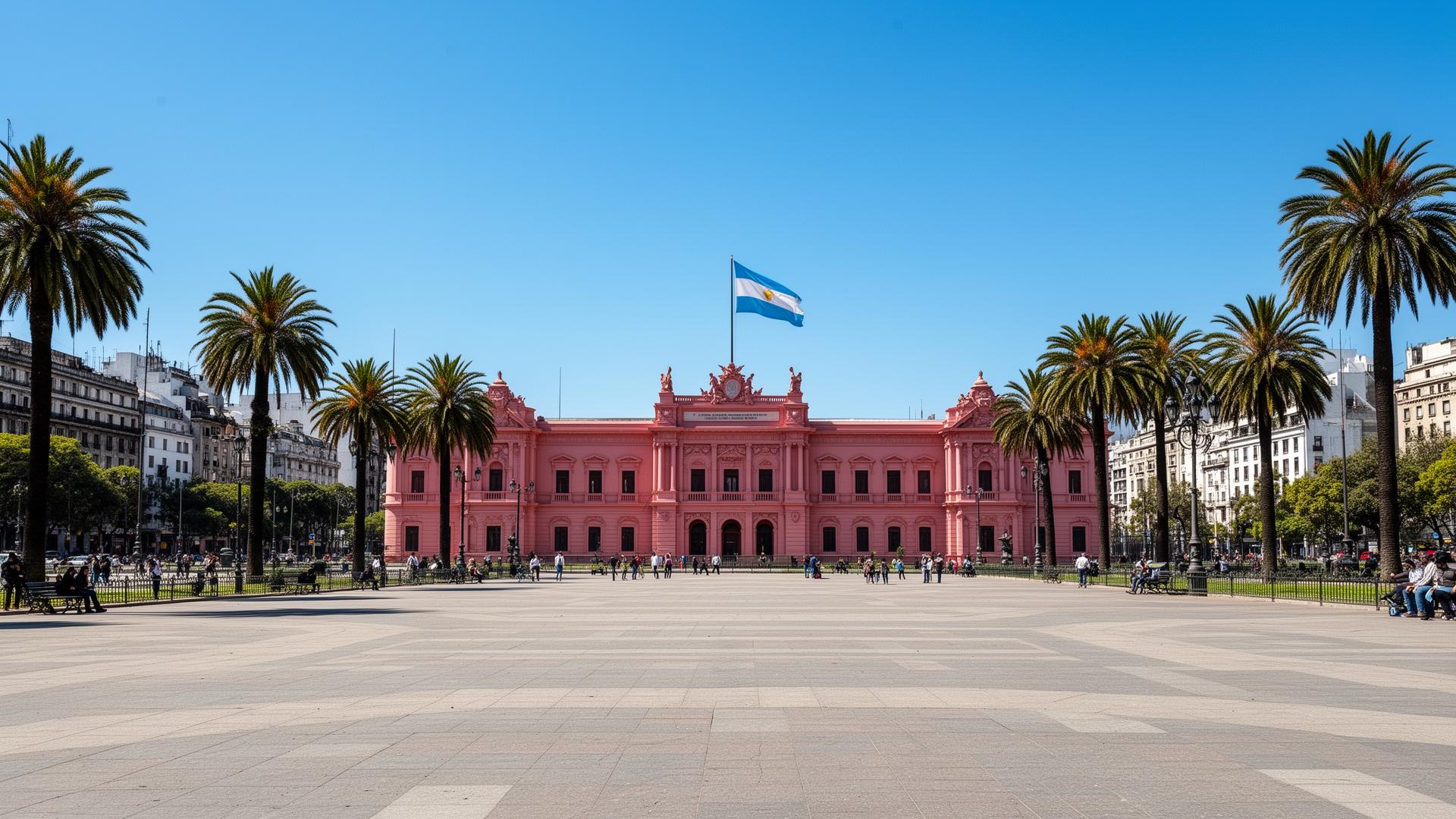 Plaza de Mayo and Casa Rosada